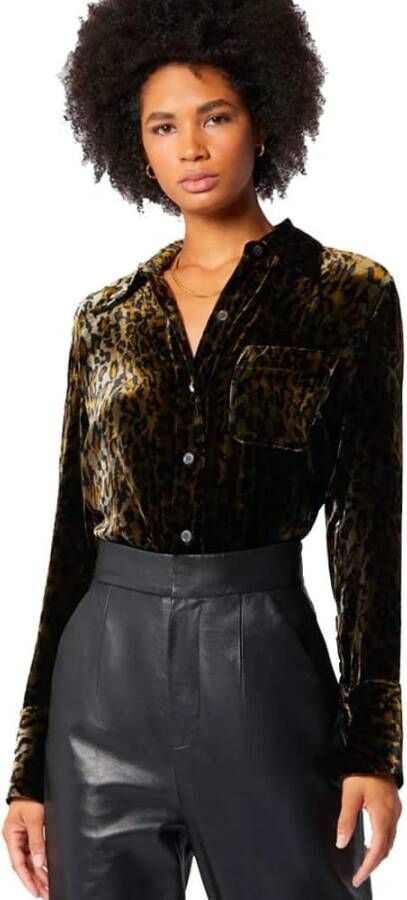 Equipment Shirts Zwart Dames