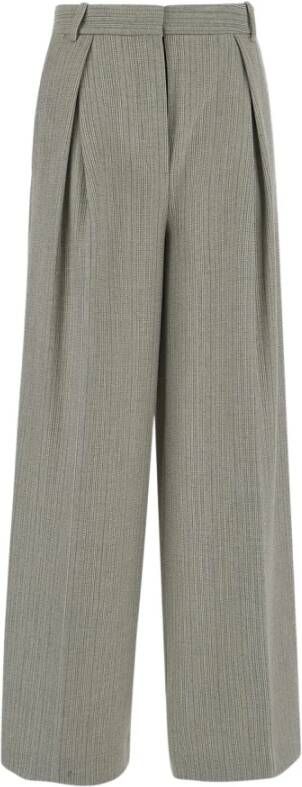 Erika Cavallini Brede broek Grijs Dames