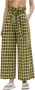 Erika Cavallini Brede broek Groen Dames - Thumbnail 1