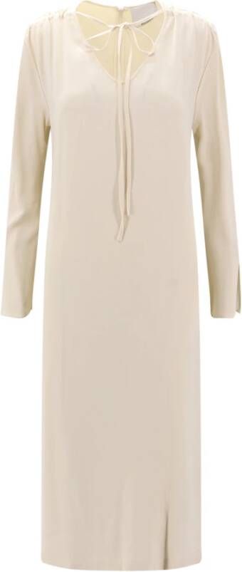 Erika Cavallini Maxi Dresses Beige Dames