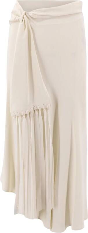 Erika Cavallini Maxi Skirts Beige Dames