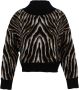 Erika Cavallini Multicolor Wol Gebreide Kleding met Lange Mouwen Black Dames - Thumbnail 1