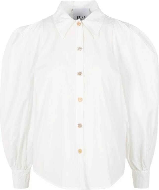 Erika Cavallini Semi -uitwisseling shirt White Dames