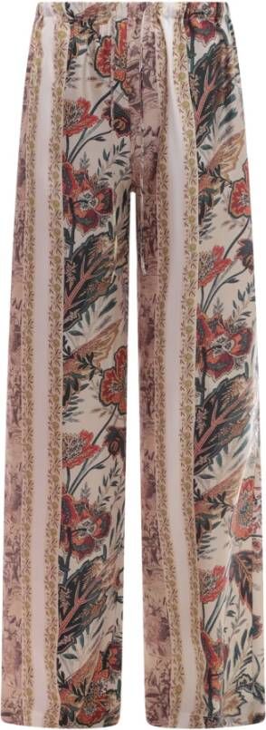 Erika Cavallini Straight Trousers Beige Dames