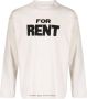 ERL Grijze Print Sweatshirt White Heren - Thumbnail 1