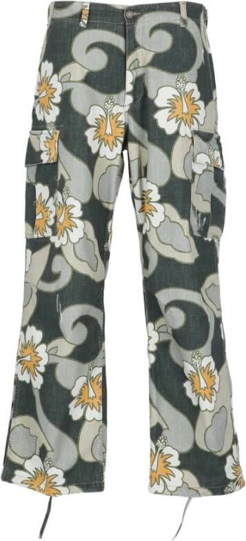 ERL Trousers Grijs Heren