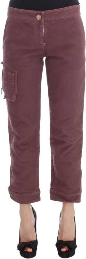 Ermanno Scervino Bijgesneden vrachtbroek Rood Dames