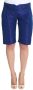 Ermanno Scervino Comfortabele en stijlvolle Bermuda shorts voor vrouwen Blue Dames - Thumbnail 1
