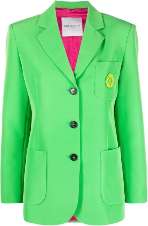 Ermanno Scervino Blazerjas Groen Dames