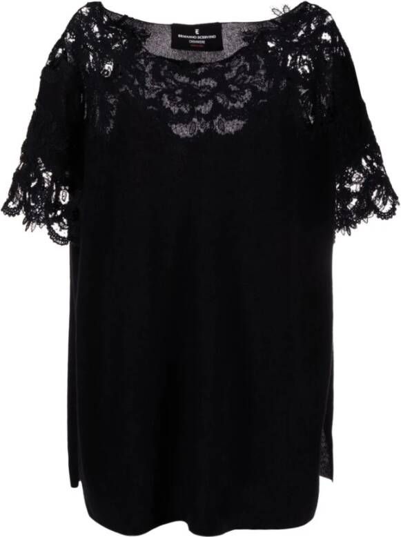 Ermanno Scervino Blouses Zwart Dames