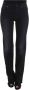 Ermanno Scervino Blue Cotton Blend Slim Fit Bootcut Jeans Blauw Dames - Thumbnail 1