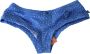 Ermanno Scervino Blue Shorts Beachwear Bikini Bottoms Swimsuit Blauw Dames - Thumbnail 1