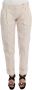 Ermanno Scervino Chinos casual broek Beige Dames - Thumbnail 1