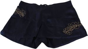 Ermanno Scervino Cotton Blue Lingerie Shorts Underwear Blauw Dames