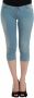 Ermanno Scervino Elegante lichtblauwe Capri Jeans Blue Dames - Thumbnail 1