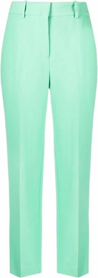 Ermanno Scervino Cropped Trousers Groen Dames