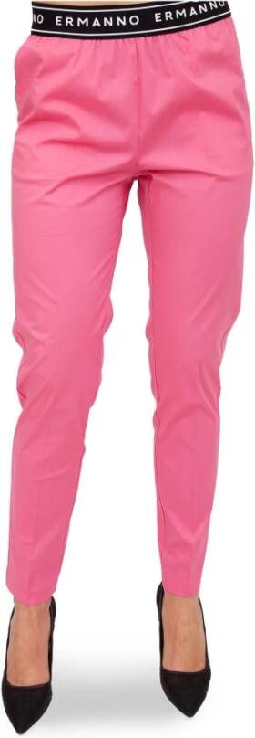 Ermanno Scervino Cropped Trousers Roze Dames