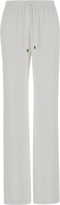 Ermanno Scervino Drawstring Trousers Wit Dames