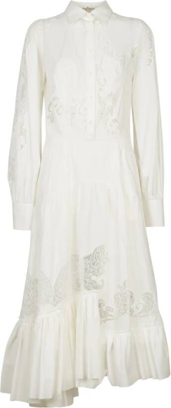 Ermanno Scervino Dresses White Wit Dames