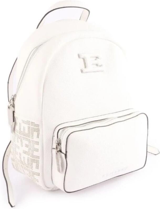Ermanno Scervino Dames Geperforeerde Rugzak White Dames - Foto 3