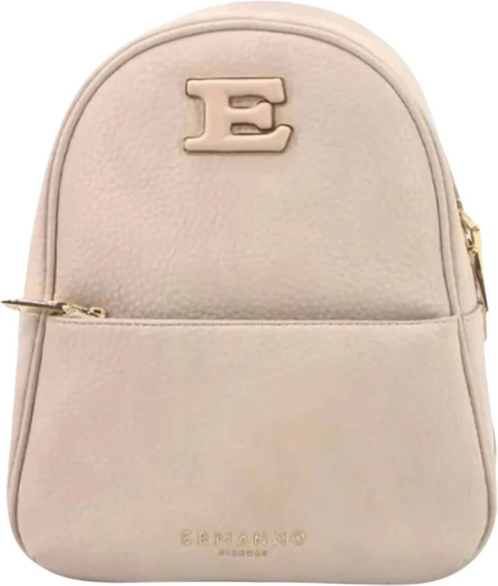 Ermanno Scervino EBA Soft Rugzak voor Vrouwen Beige Dames