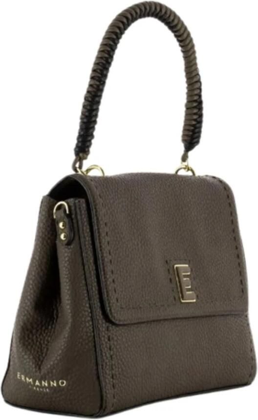 Ermanno Scervino Kleine Flap Soft Tas Brown Dames - Foto 3