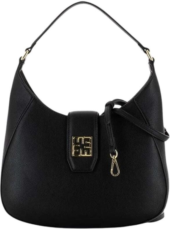 Ermanno Scervino Raffaella Hobo Tas Black Dames - Foto 4