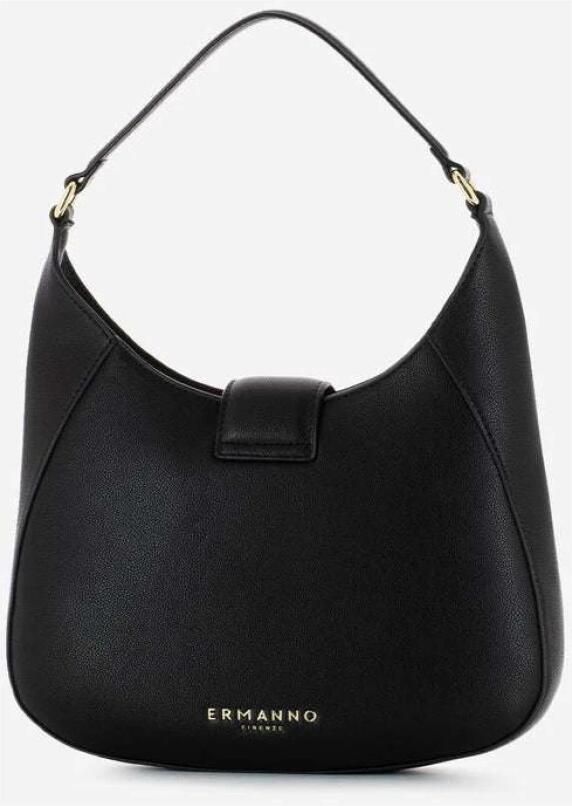 Ermanno Scervino Raffaella Hobo Tas Black Dames - Foto 3