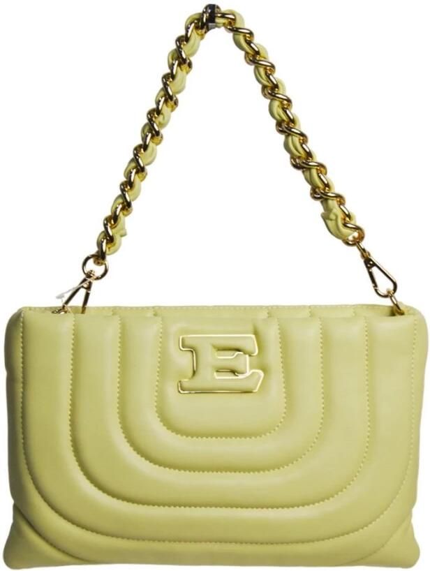 Ermanno Scervino Stijlvolle Pouch voor Dagelijks Gebruik Yellow Dames - Foto 4