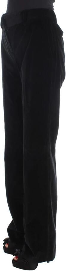 Dolce & Gabbana Zwart Leren Zilveren Logo Metalen Gesp Riem Black Heren - Foto 13