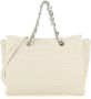 Ermanno Scervino Gewatteerde Logo Geborduurde Tas White Dames - Thumbnail 1