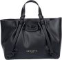 Ermanno Scervino Omvormbare Zwarte Handtas met Verstelbare Handvatten Black Dames - Thumbnail 1