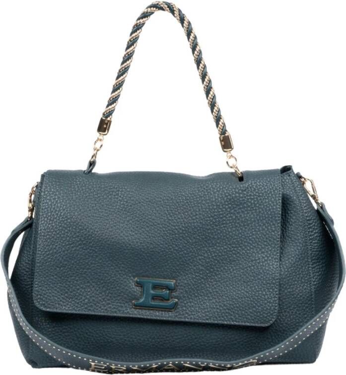 Ermanno Scervino Grote Donkergroene Tote Tas Groen Dames