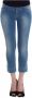 Ermanno Scervino Blauwe Capri Jeans voor Elegante Zomermaanden Blue Dames - Thumbnail 1