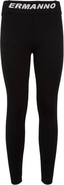 Ermanno Scervino Leggings Zwart Dames
