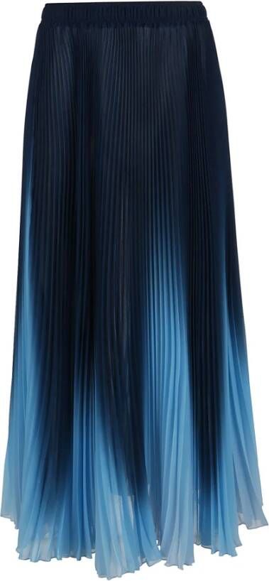 Ermanno Scervino Long Skirt Blauw Dames