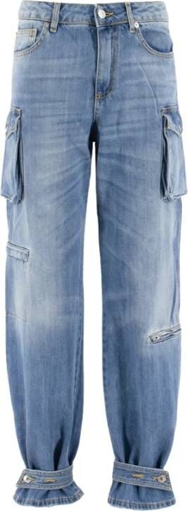 Ermanno Scervino Loose-fit Jeans Blauw Dames