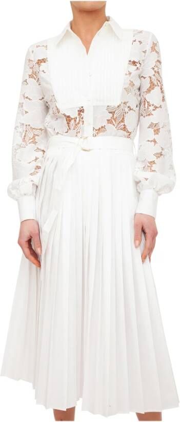 Ermanno Scervino Midi Dresses White Dames
