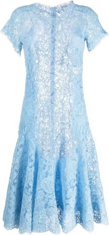 Ermanno Scervino Mini Dress Blauw Dames