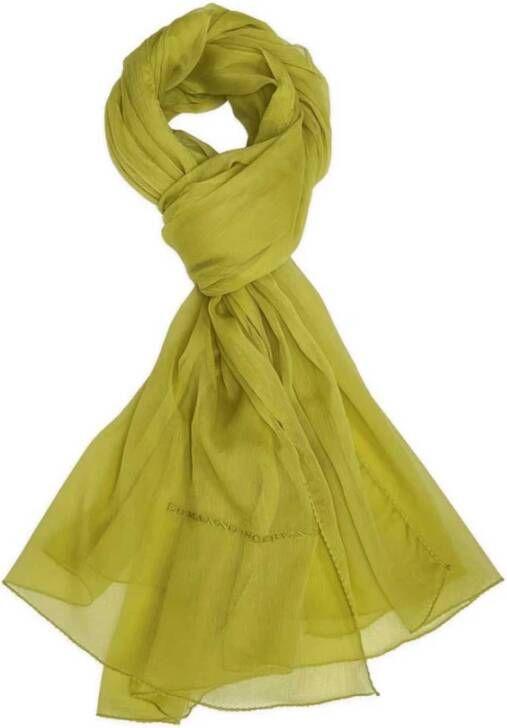 Ermanno Scervino Scarves Groen Dames