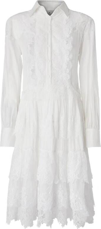 Ermanno Scervino Shirt Dresses Wit Dames