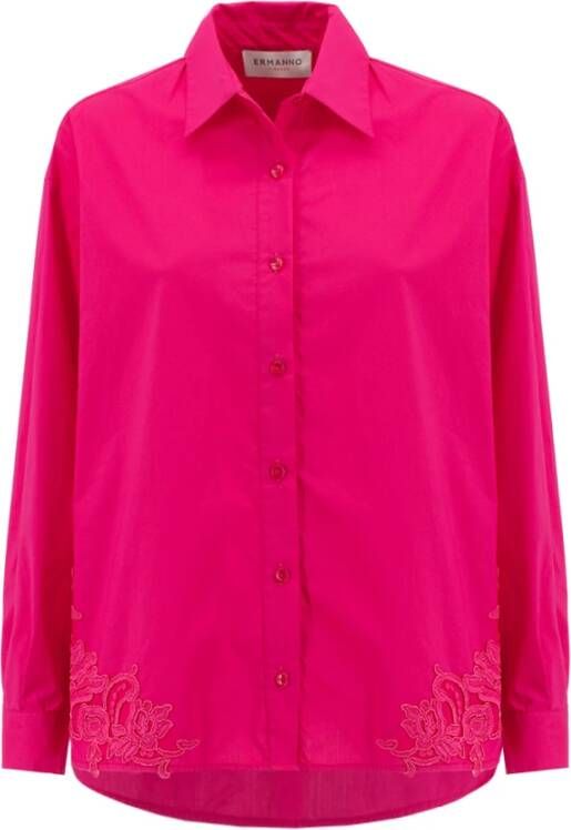 Ermanno Scervino Shirts Roze Dames