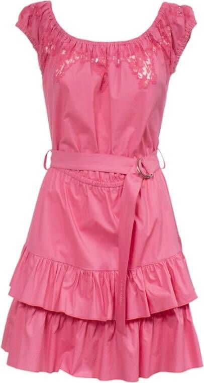 Ermanno Scervino Short Dresses Roze Dames