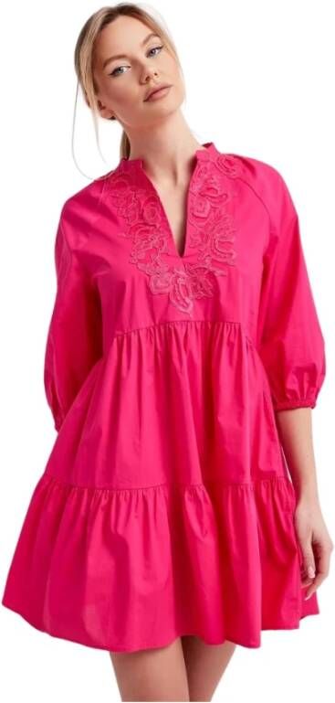 Ermanno Scervino Short Dresses Roze Dames