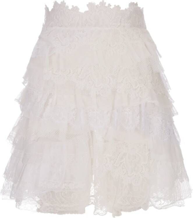 Ermanno Scervino Short Skirts Wit Dames