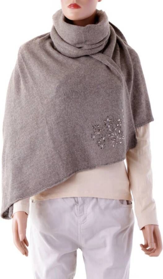 Ermanno Scervino Sjaal Dames Bruin Dames