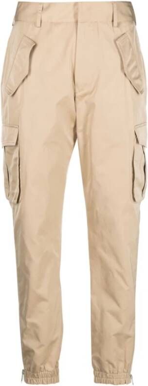 Ermanno Scervino Straight Trousers Beige Dames