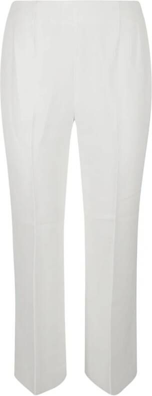 Ermanno Scervino Straight Trousers White Dames
