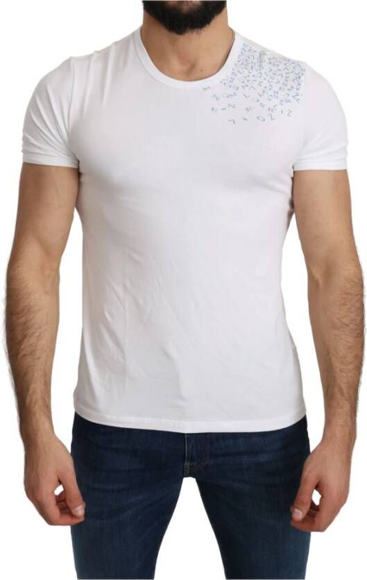 Ermanno Scervino Stretch t-shirt Wit Heren