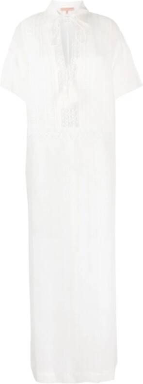 Ermanno Scervino Summer Dresses Wit Dames
